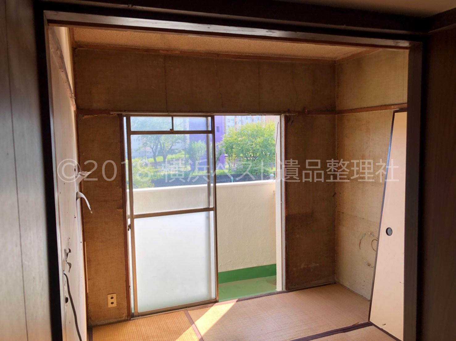 横浜ベスト遺品整理社の遺品整理:横浜市西区(2019年1月)の作業後